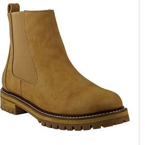 Light brown ankle boots